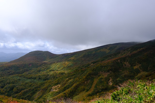 栗駒山の紅葉の写真