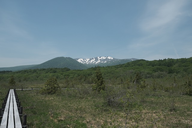 世界谷地公園の栗駒山の風景写真