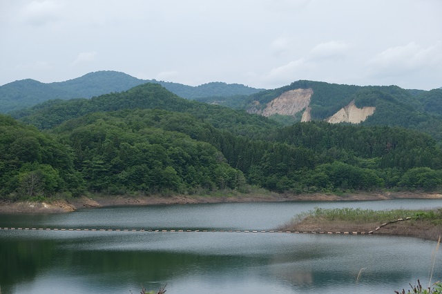 荒砥沢ダムの風景写真